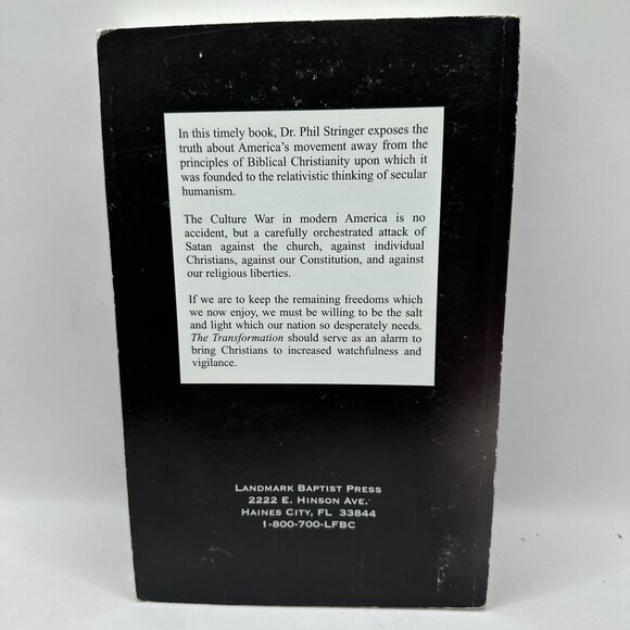 The Transformation: Americas Journey Toward The Darkness By Dr. Phil Stringer - Picture 2 of 3